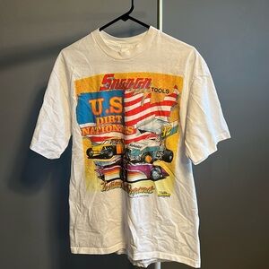 VINTAGE 1992 U.S. Dirt Nationals Snap-On Tools T-Shirt